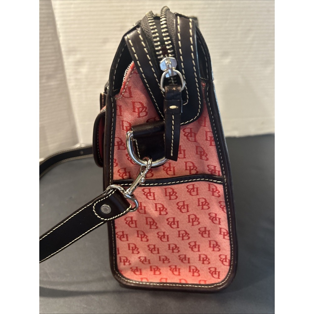 Dooney and Bourke Satchel Tote Detachable Crossbody W Double Handles & Pockets - Picture 3 of 11